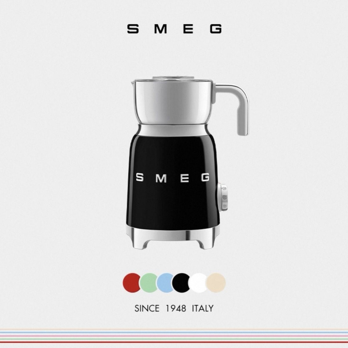 SMEG retro electric milk foamer fully automatic  hot chocolate MFF01