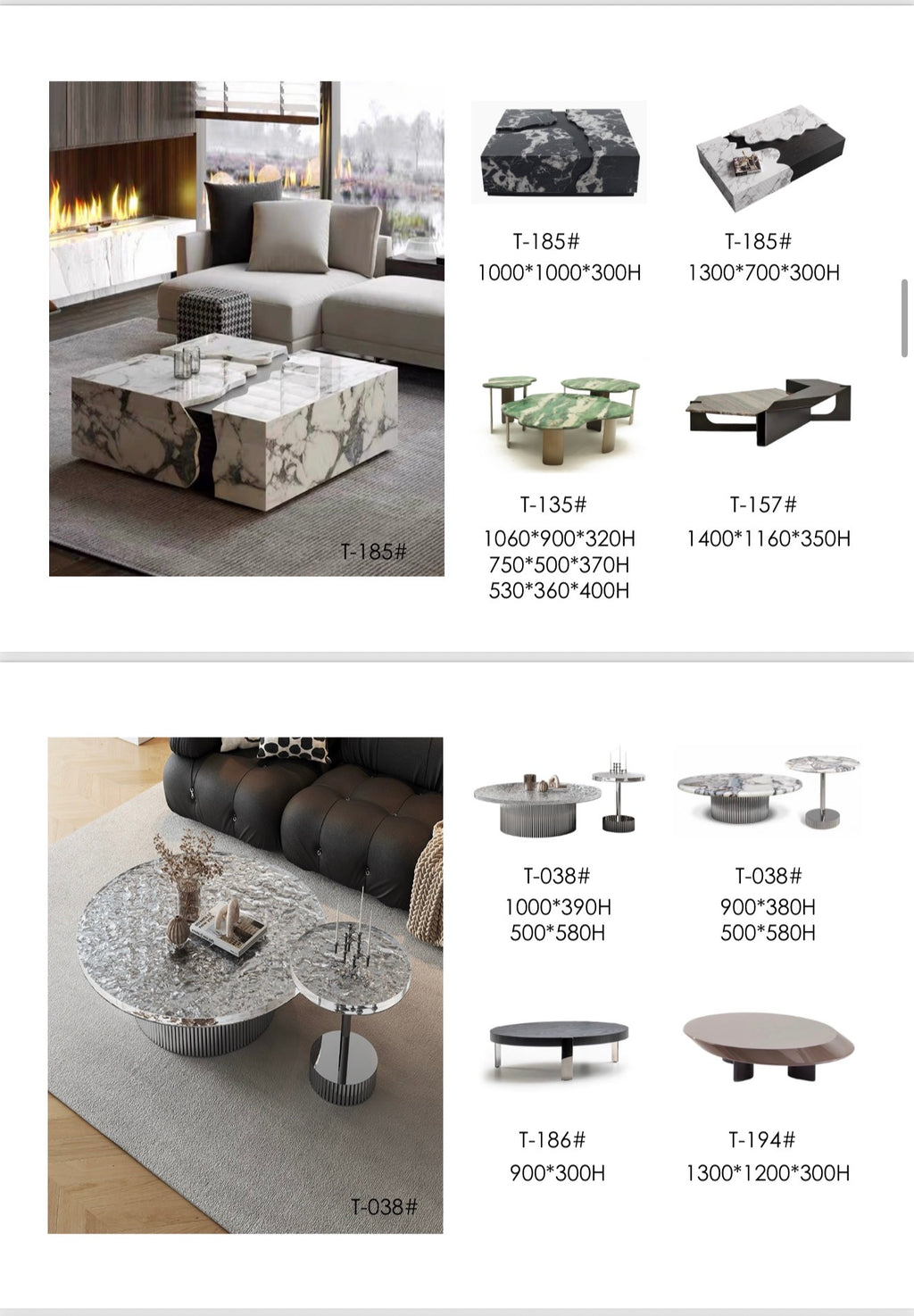 Side tables * Coffee tables 2.0