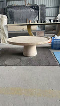 Natural stone coffee table
