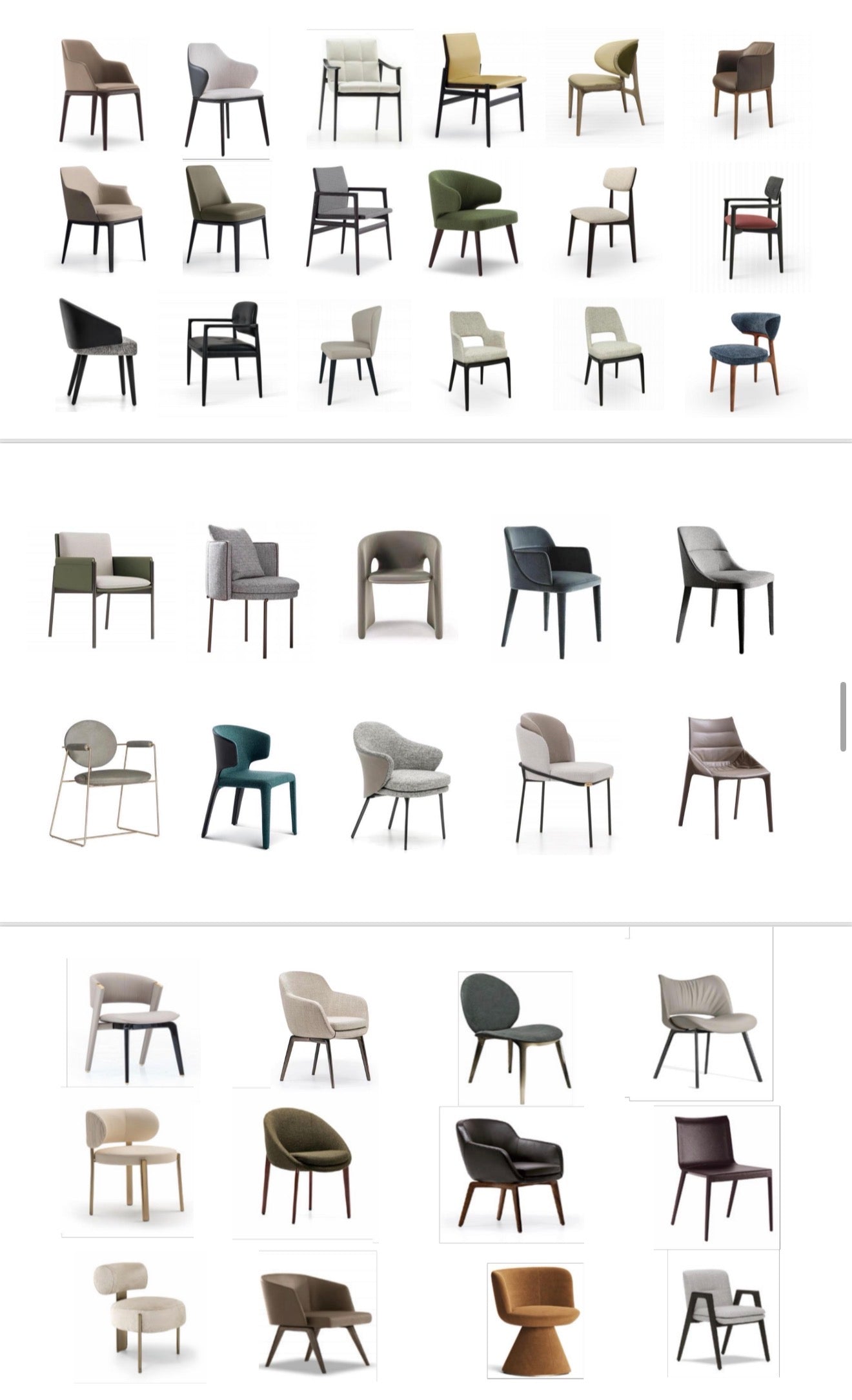 Dining tables & Chairs