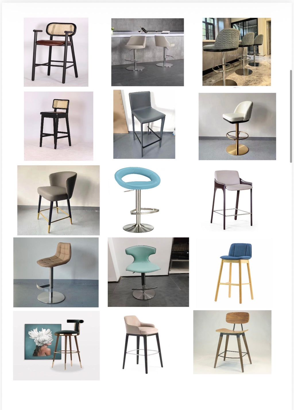 Kitchen bar stools