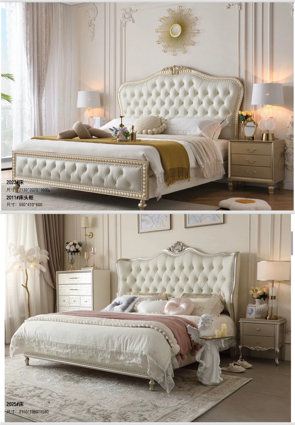 European bedroom set