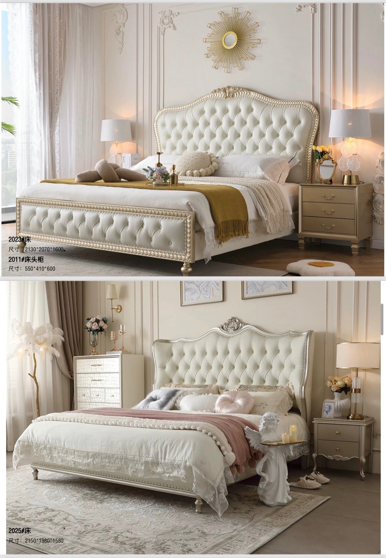 European bedroom set