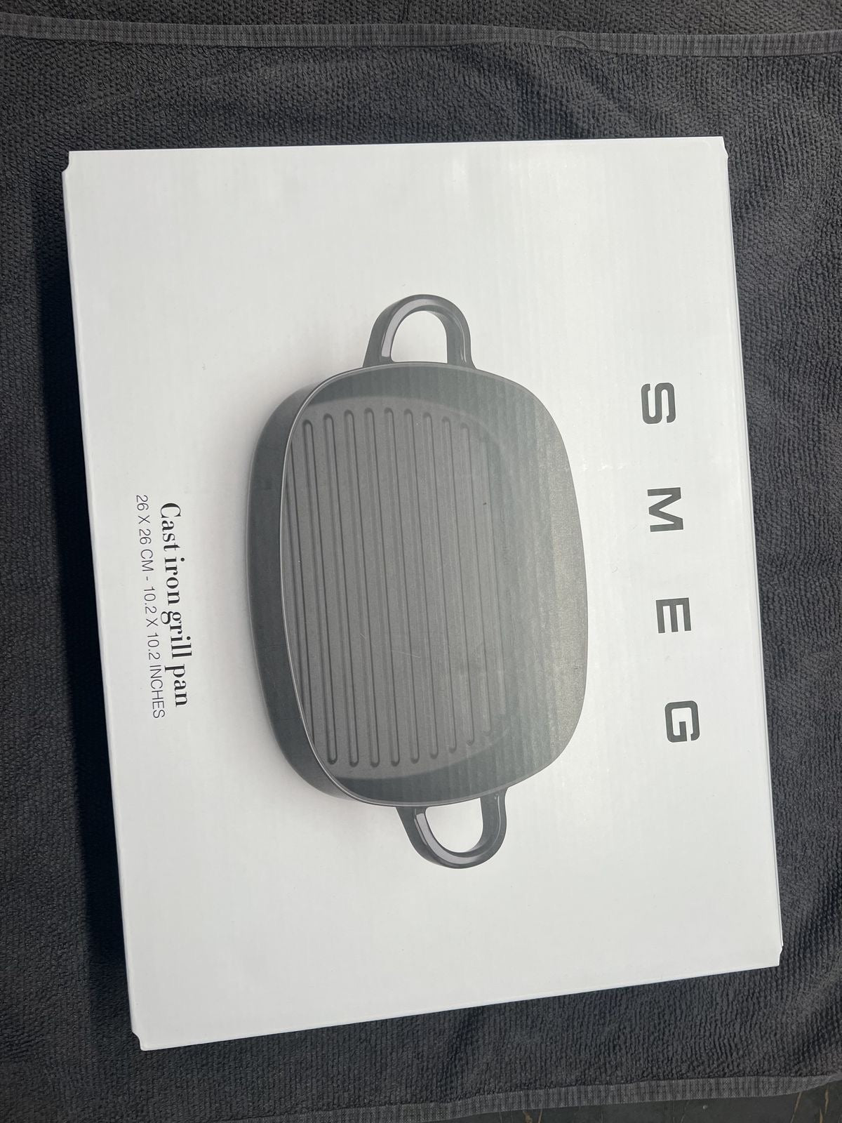 SMEG Grill cast iron pan
