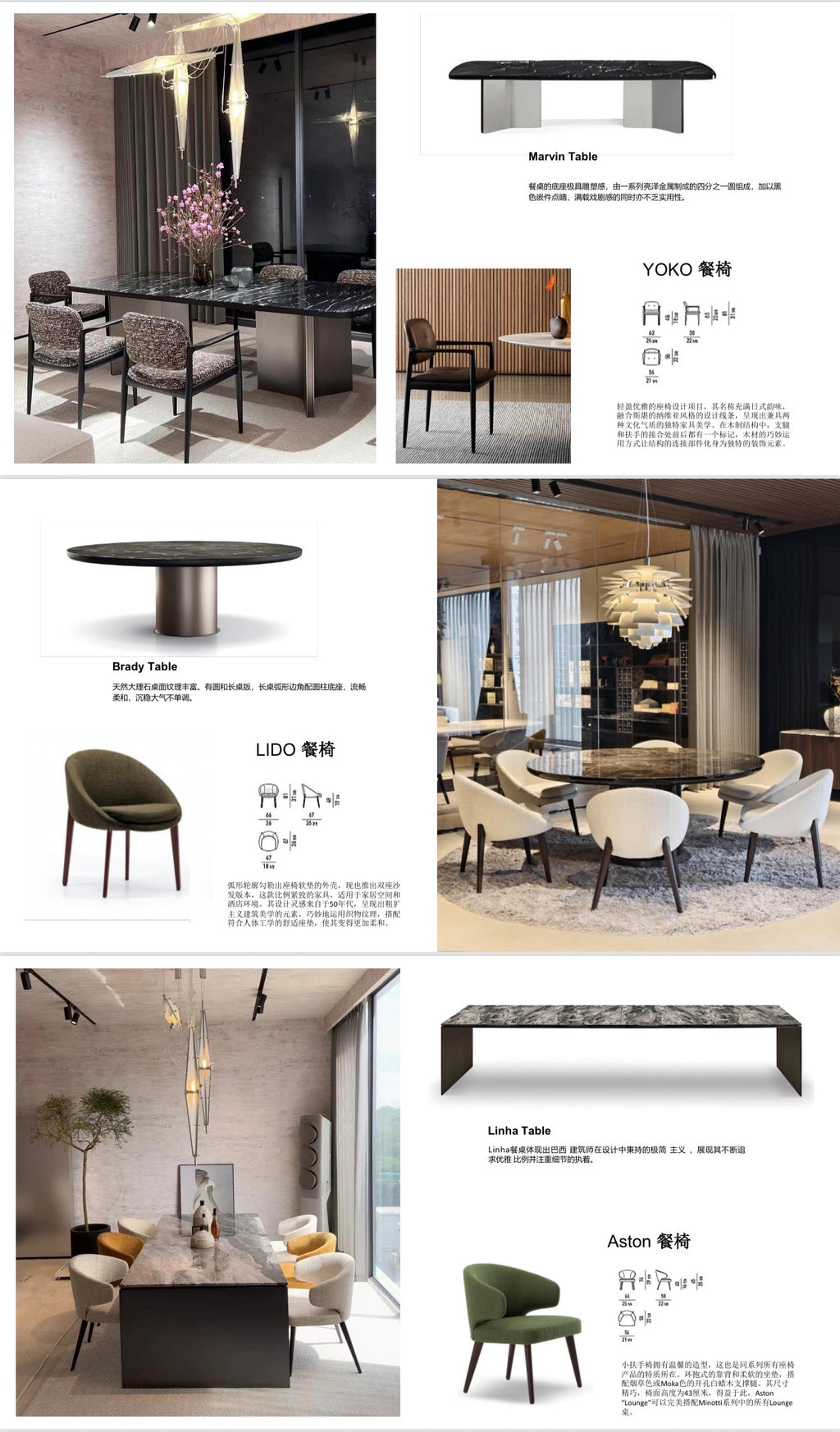 Dining tables & Chairs
