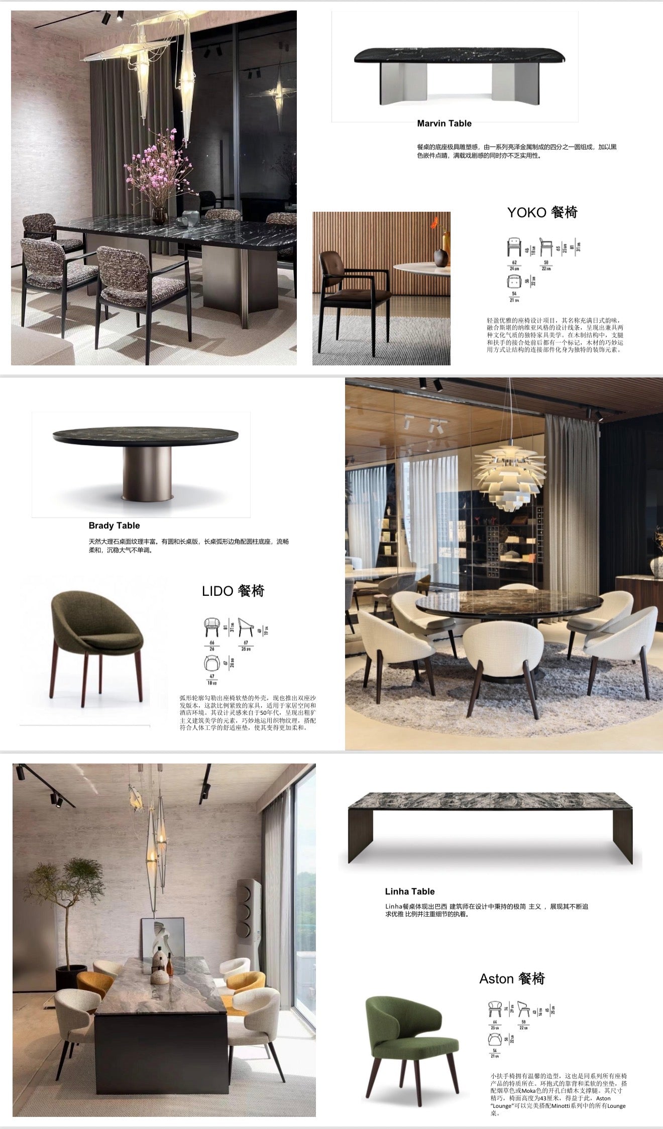 Dining tables & Chairs