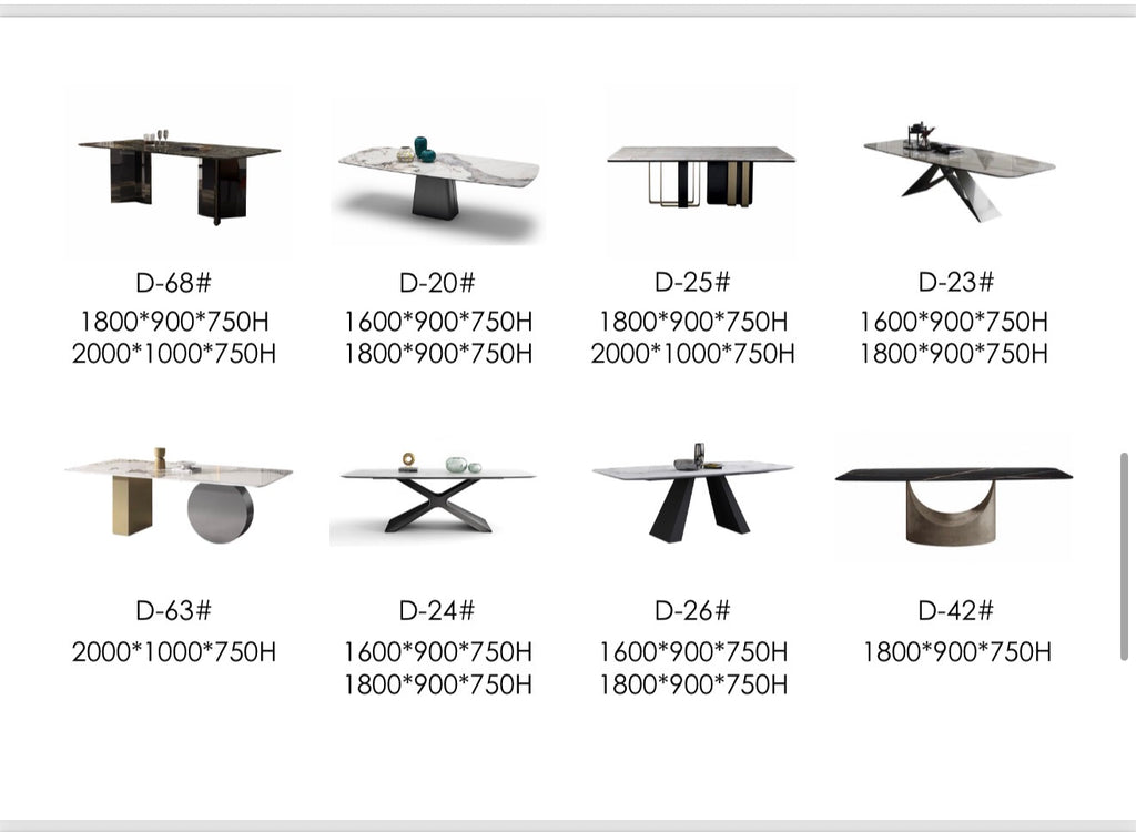 Dining tables & Chairs