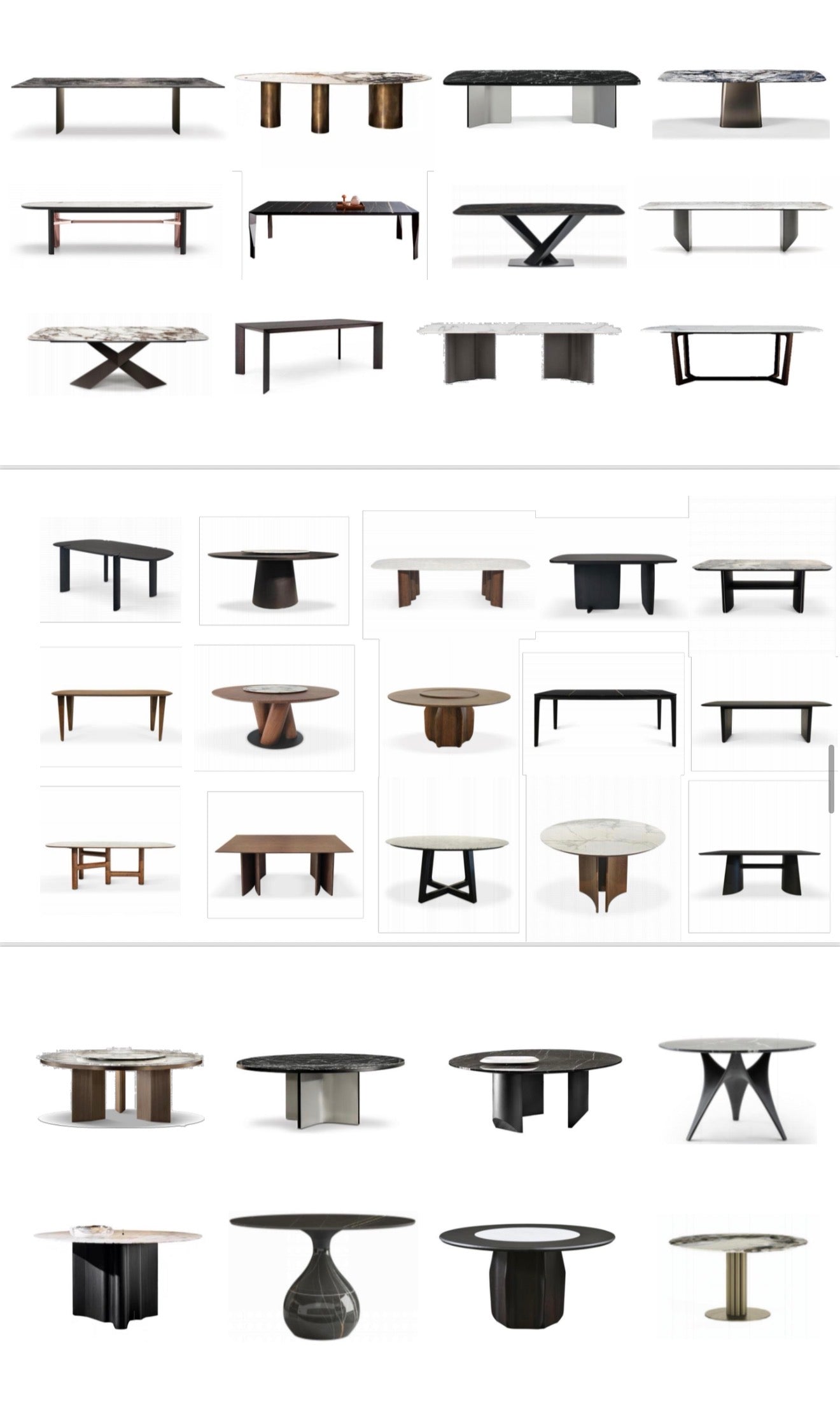 Dining tables & Chairs