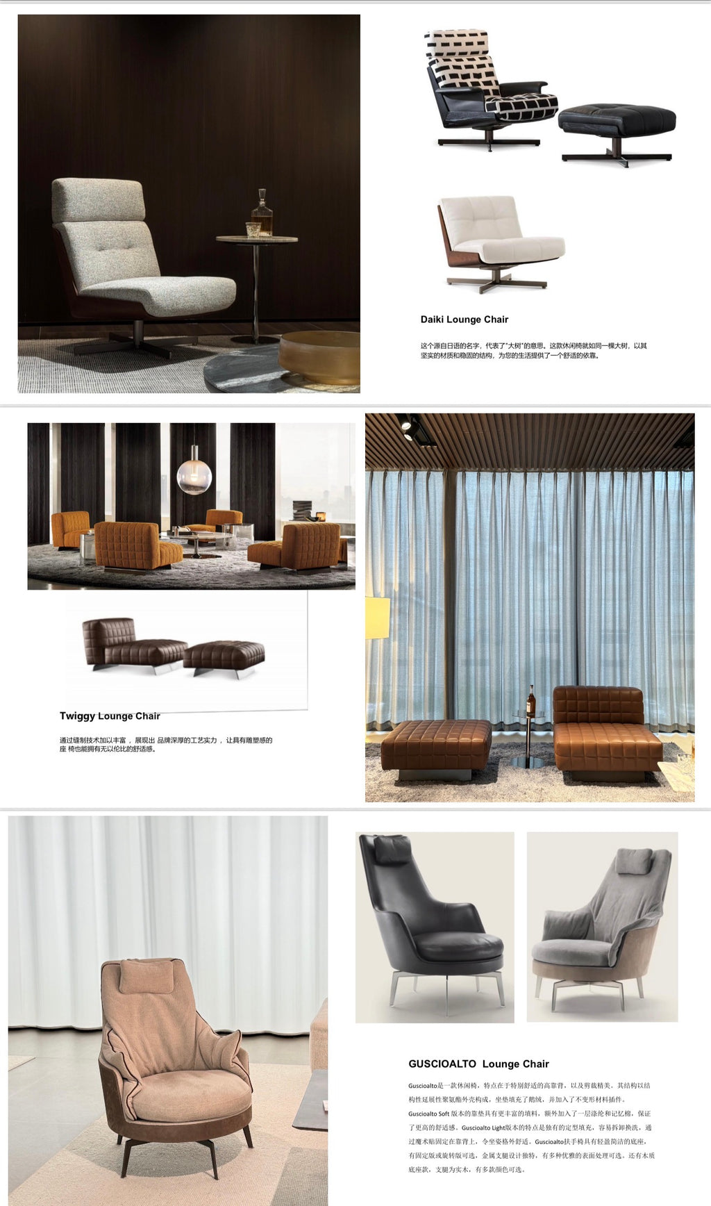 Modern Accent chairs