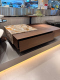 SOLID WOOD with MARBLE STONE TOP