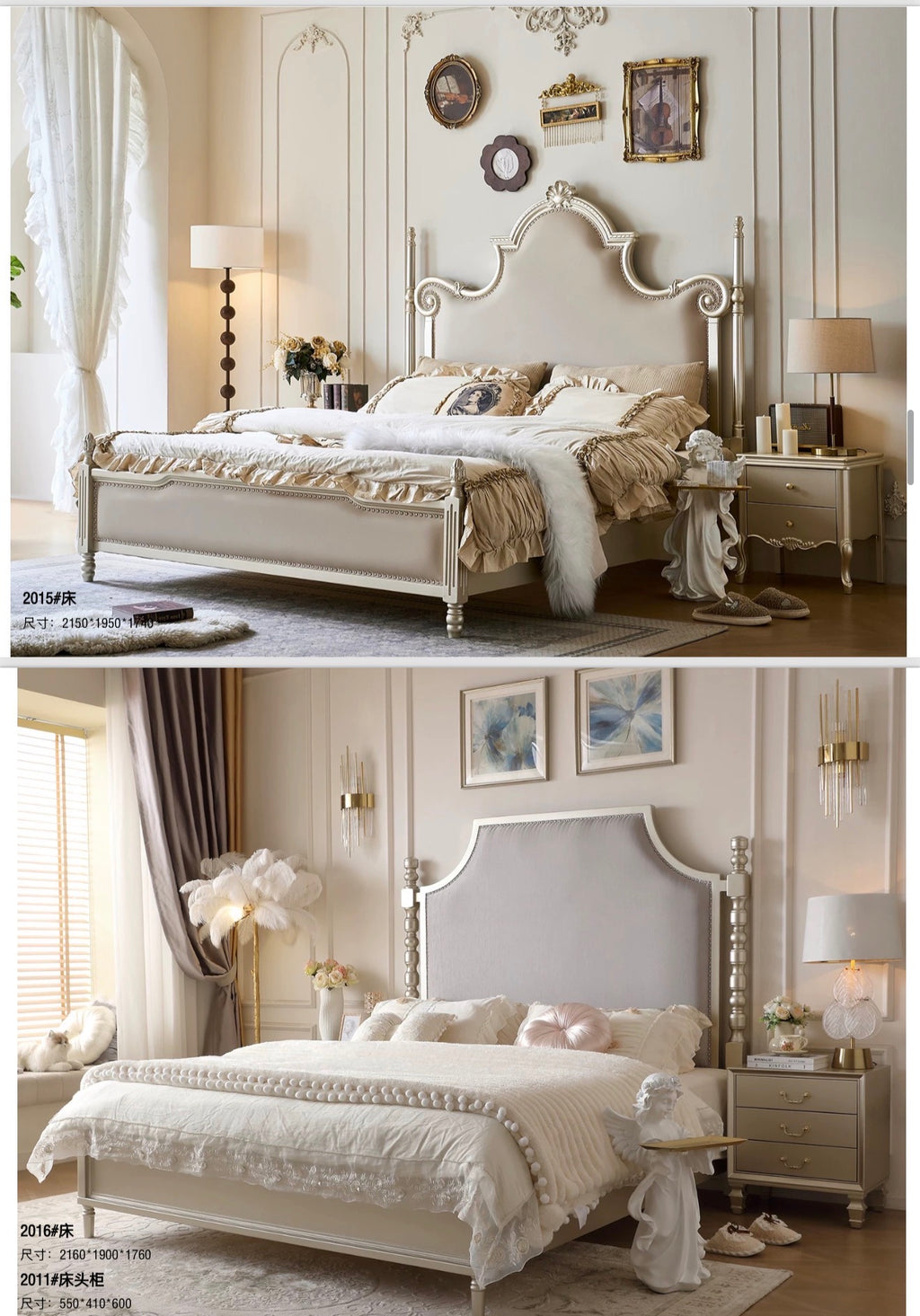 European bedroom set