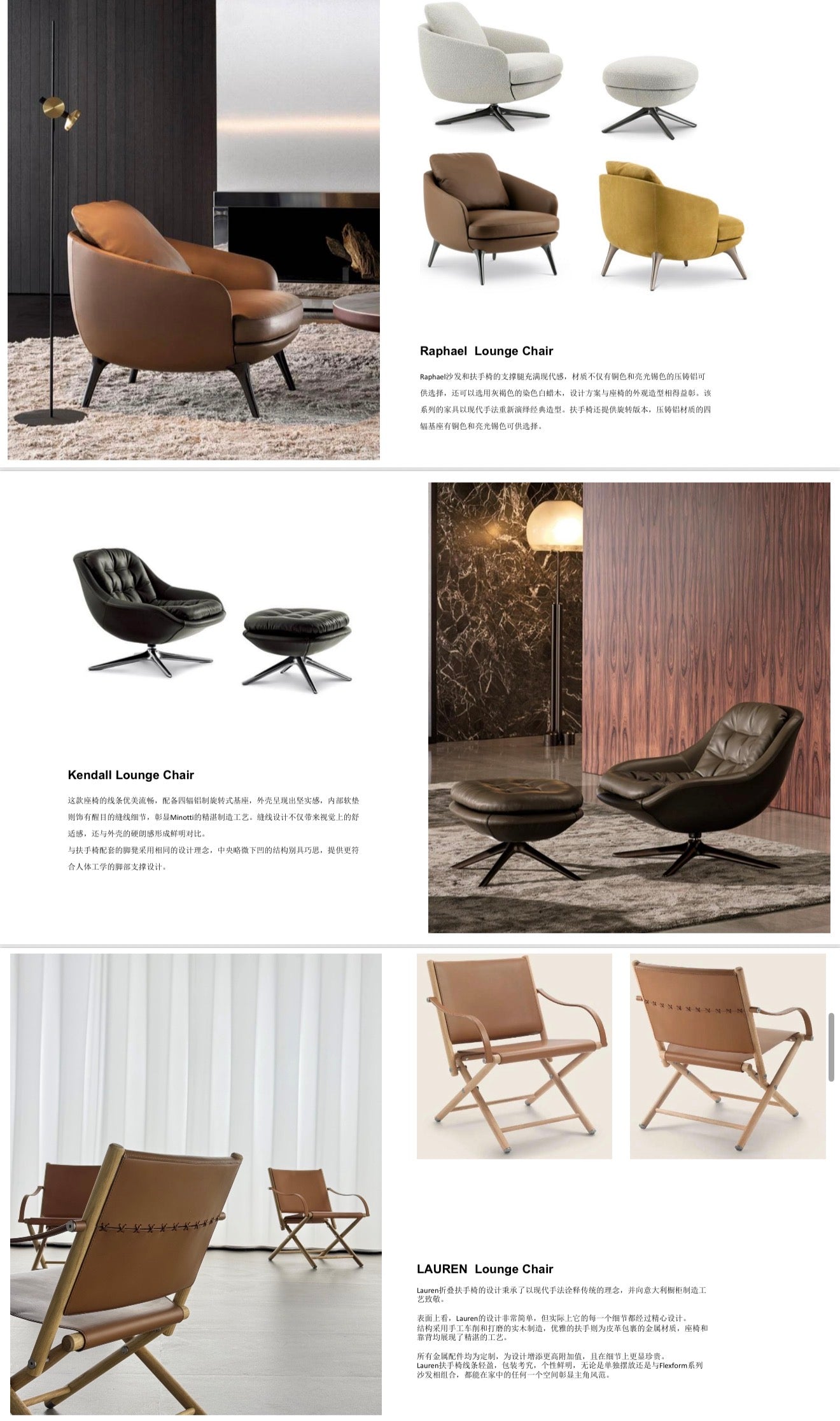 Modern Accent chairs