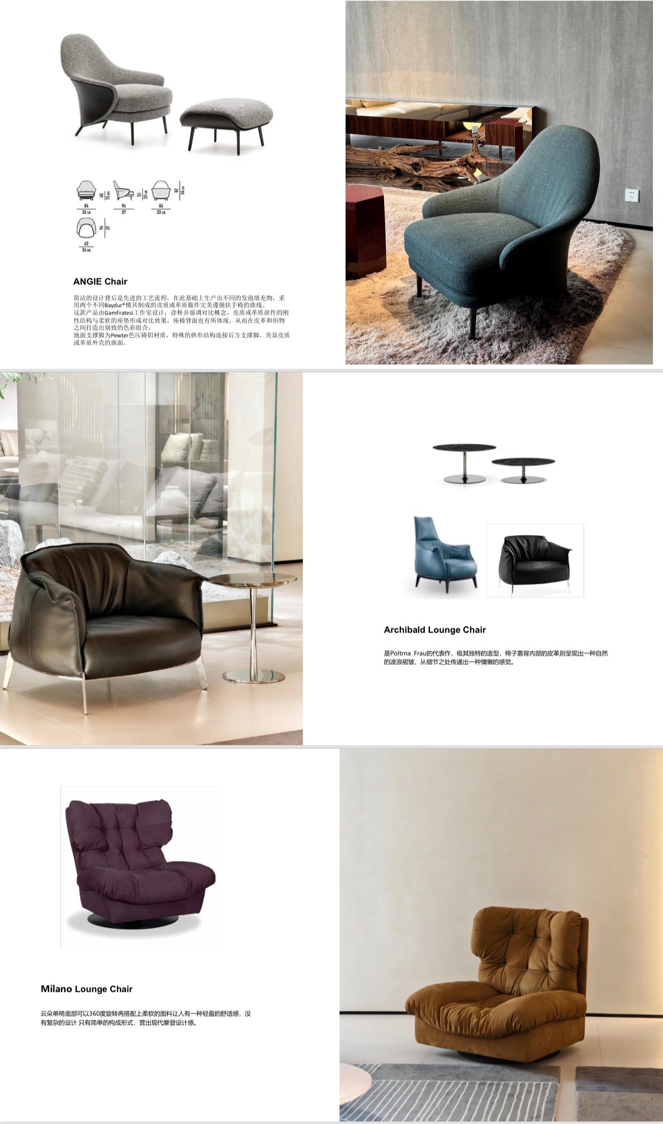 Modern Accent chairs