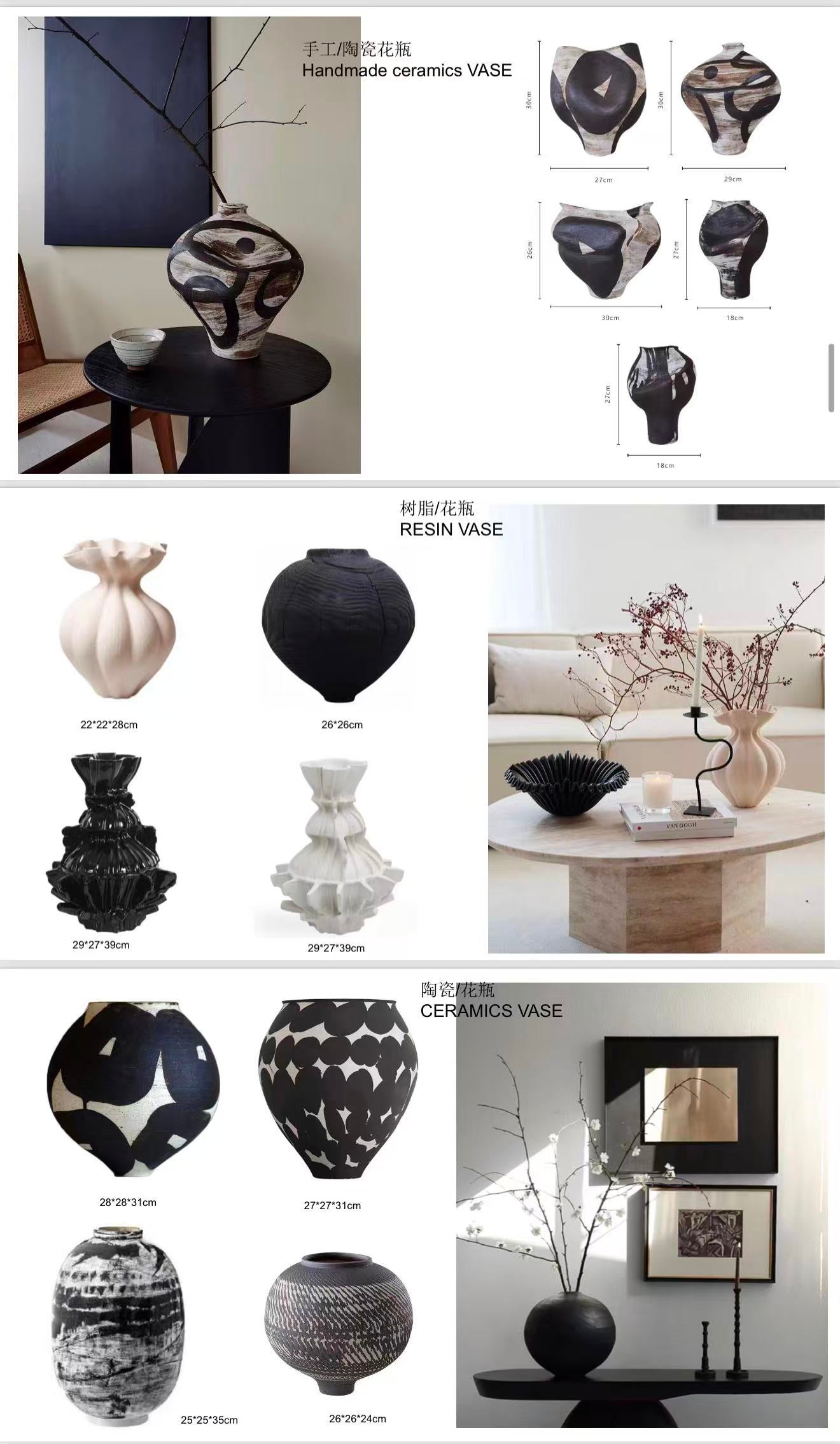 VASES & DECOR PCS