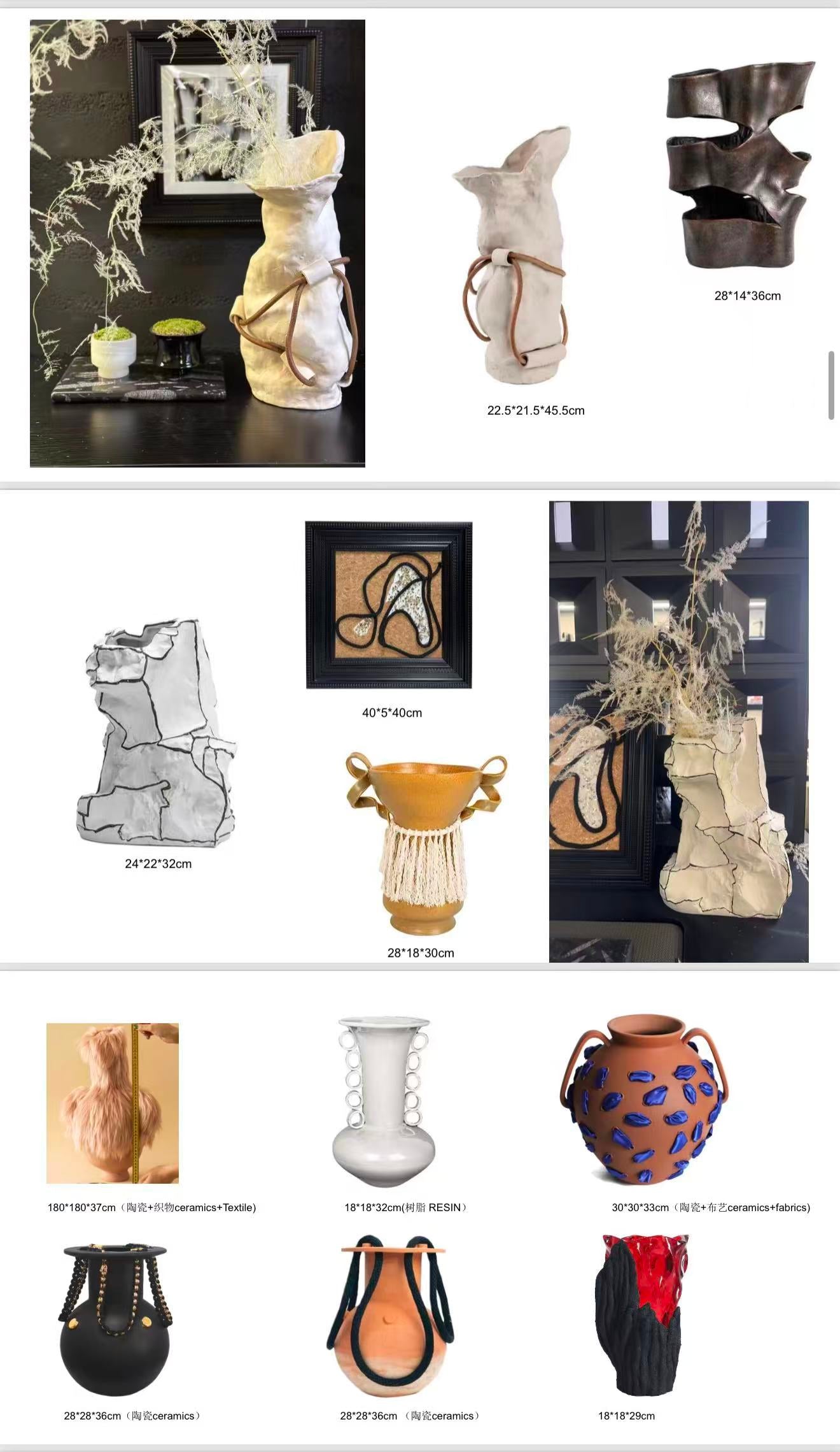 VASES & DECOR PCS